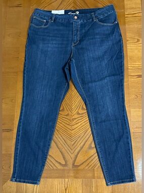NWT Seven7 Tummyless High-Rise Skinny Jeans Women’s Size 20W